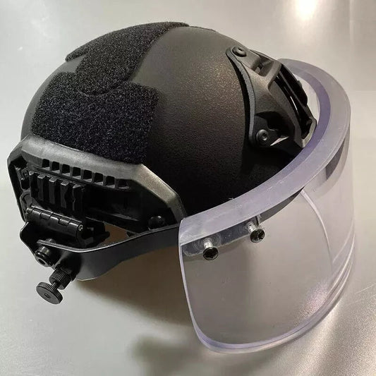 FAST&MICH Helmet Bulletproof Face Shield Ballistic Visor NIJ Level IIIA level 3A - VectorShields