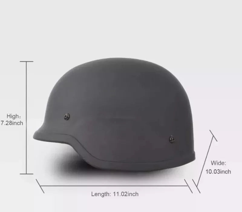 Military NIJ IIIA Level 3A Bulletproof Tactical BALLISTIC PASGT style Helmet - VectorShields