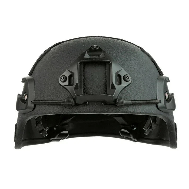 MICH(ACH) style BALLISTIC Tactical Helmet (WITH RAILS) NIJ IIIA Level 3A