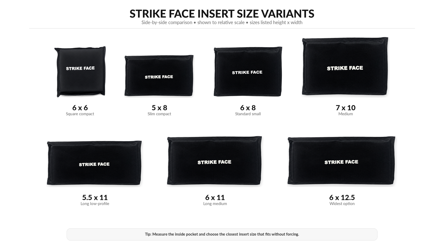 Level IIIA 3A Soft Body Armor Panel Insert Side Ballistic Vest Black Sizes